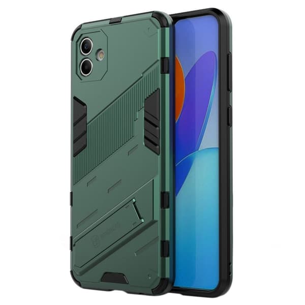 Støtsikkert hybriddeksel for Samsung Galaxy A04 - Grønn Green