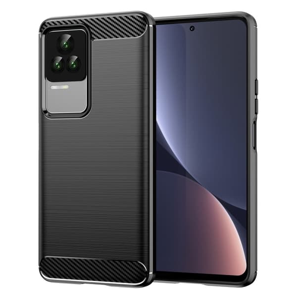 Carbon Flex Xiaomi Redmi K50 / Xiaomi Redmi K50 Pro cover - Sort Black