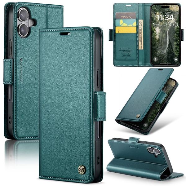 CaseMe lent iPhone 16 fodral - Grön Grön