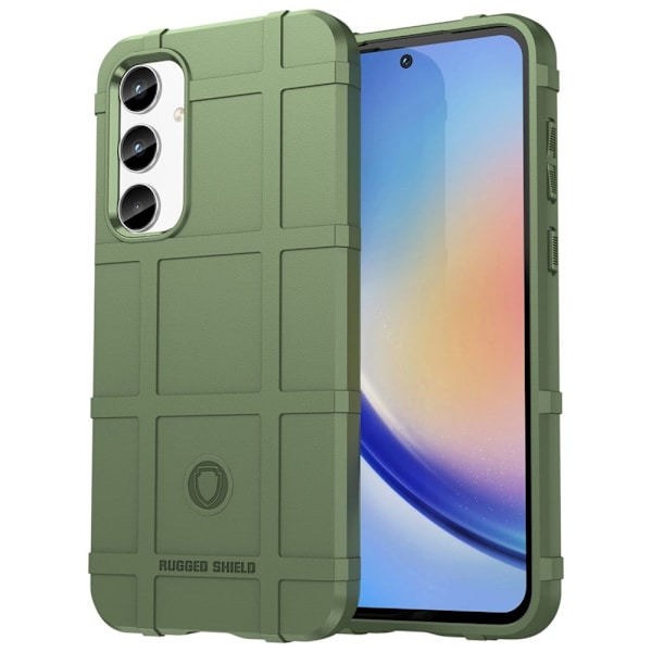 Rugged Shield Samsung Galaxy A35 kotelot - Vihreä Green