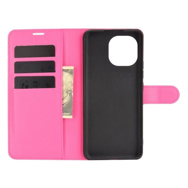 Classic Xiaomi Mi 11 Flip Etui - Rose Pink