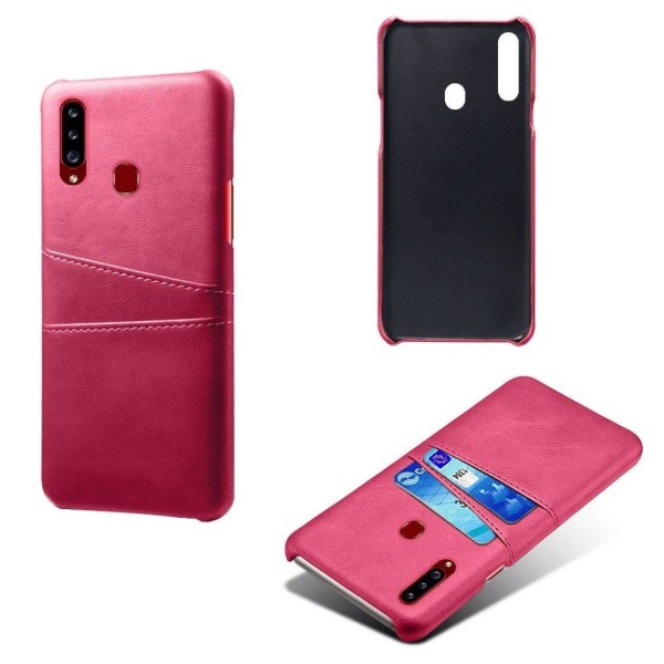 Dual Card case - Samsung Galaxy A20s - Rose Pink