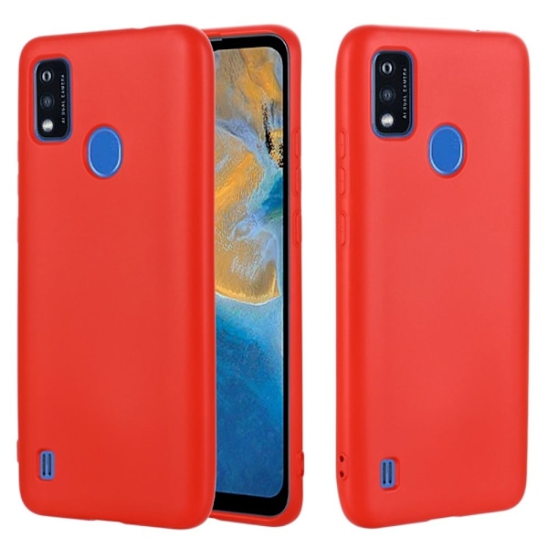 Matta nestesilikoninen kuori ZTE Blade A51 - Punainen Red