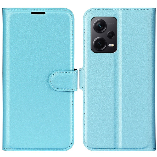 Klassisk Xiaomi Redmi Note 12 Pro Plus Flip Etui - Blå Blue