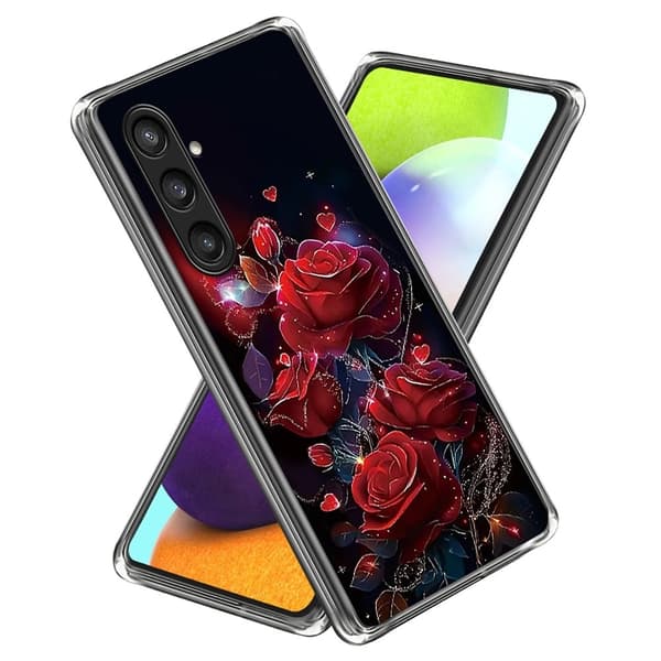 Vibe Samsung Galaxy S25 skal - Röda Rosor Röd