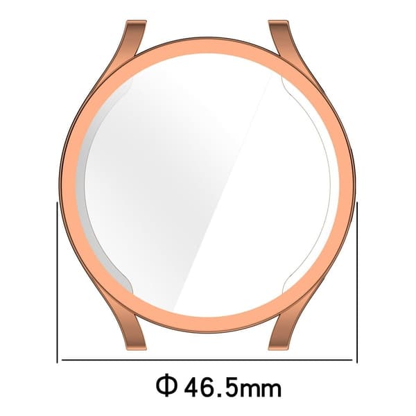Samsung Galaxy Watch 6 (44mm) elektropläterat fodral - Blå Blå