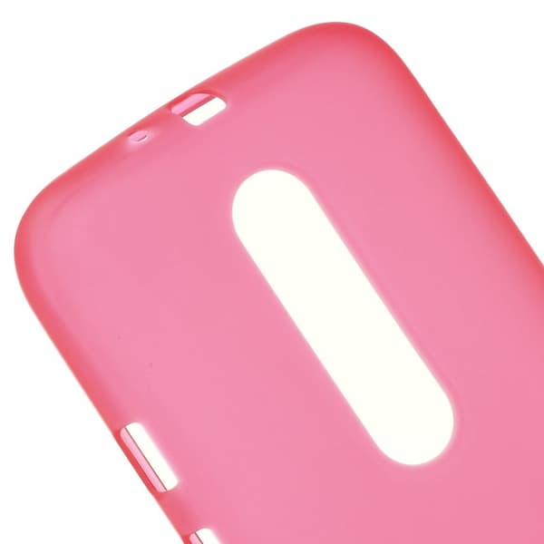 Wulff Motorola Moto G 3rd Gen Deksel - Rød Red