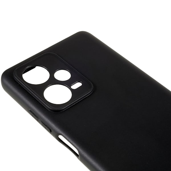 Blødt og mat cover til Xiaomi Redmi Note 12 Pro Plus Black