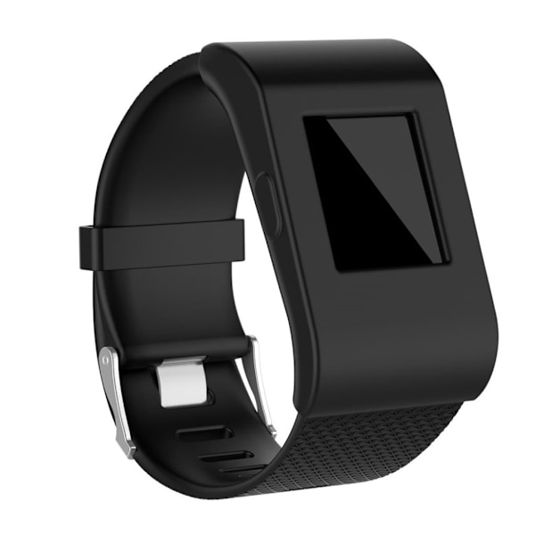 Joustava suojakuori Fitbit Surge-kellolle - Musta Black