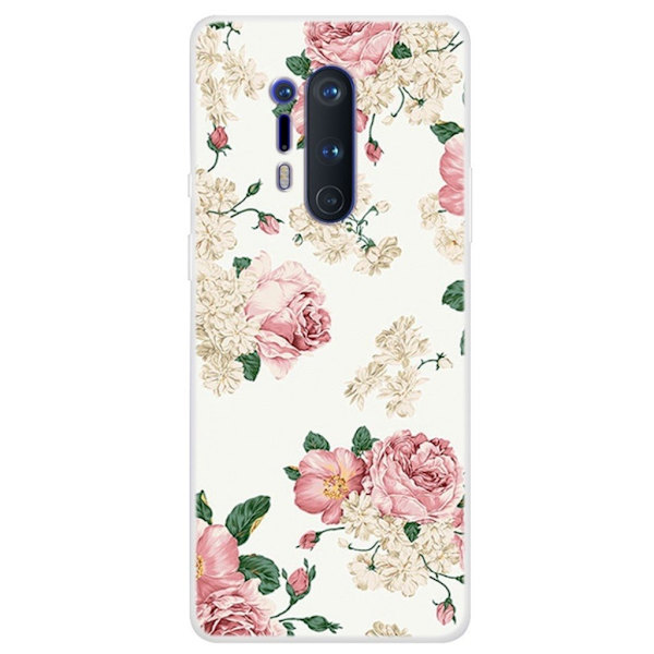 Deco OnePlus 8 Pro kuoret - Kukkivat kukat Multicolor
