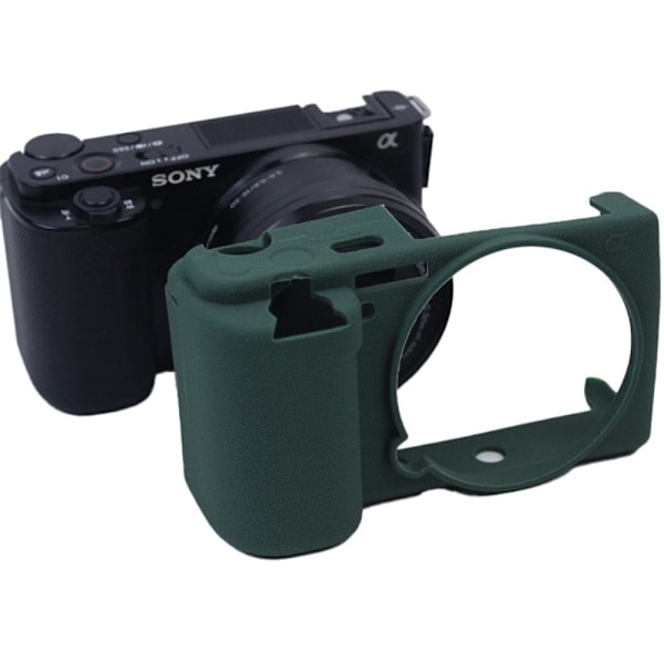 Sony ZV-E10 silikone cover - Sortliggrøn Green
