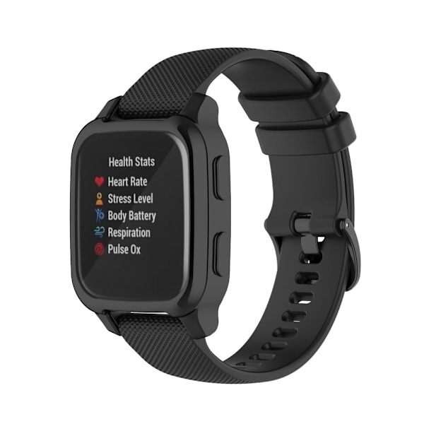 Garmin Venu Sq elektropletteringscover - Sort Black