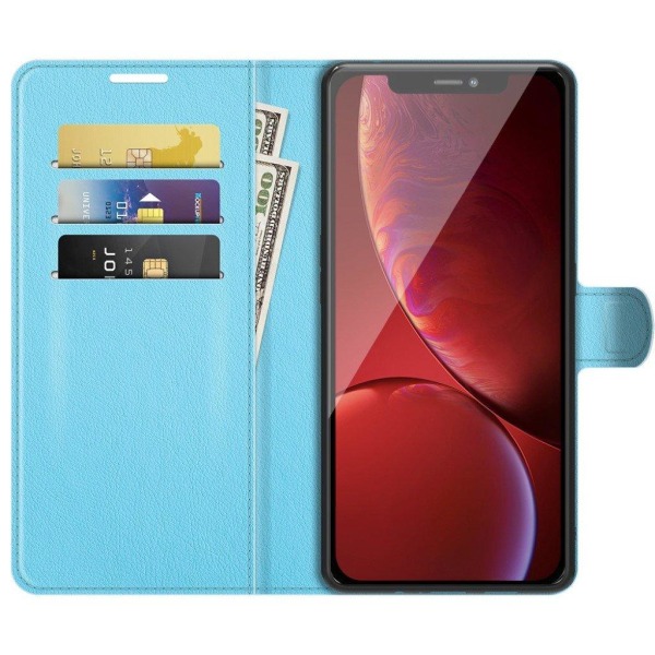 Klassisk iPhone 13 Pro flip etui - Blå Blue