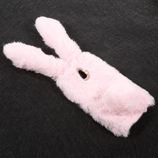 Fluffy Rabbit Samsung Galaxy J5 (2017) skal - Rosa Rosa