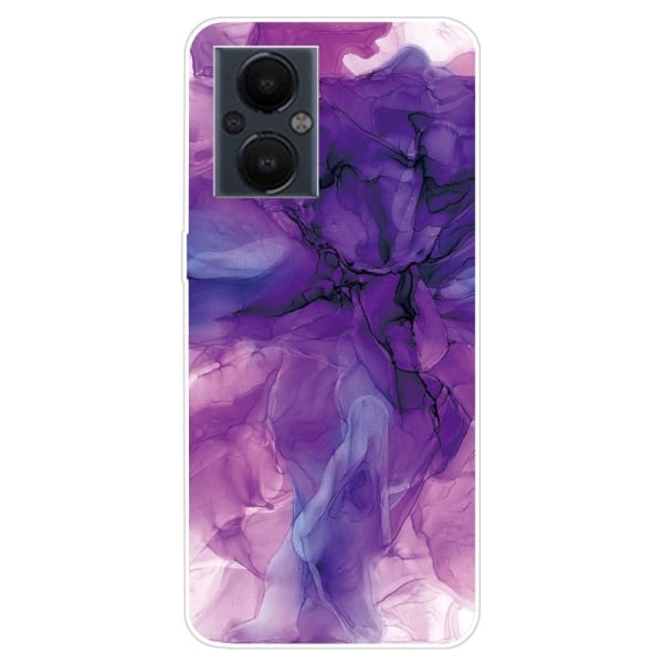 Marble OnePlus Nord N20 5G Suojakotelo - Dreamy Violetti Marble Purple