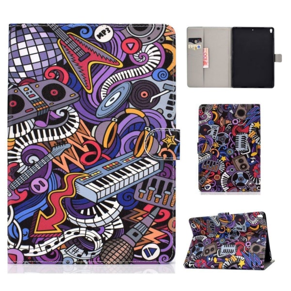 iPad Pro 10.5 (2019) stylish pattern leather case - Cartoon Patt Multicolor