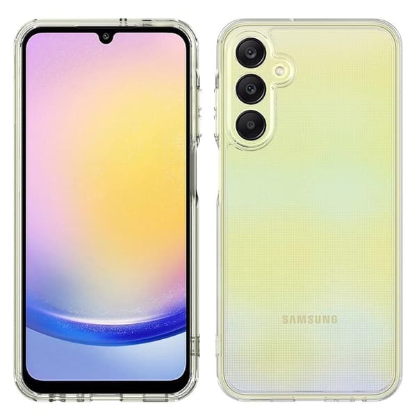 Erittäin ohut läpinäkyvä kotelo Samsung Galaxy M15 Transparent