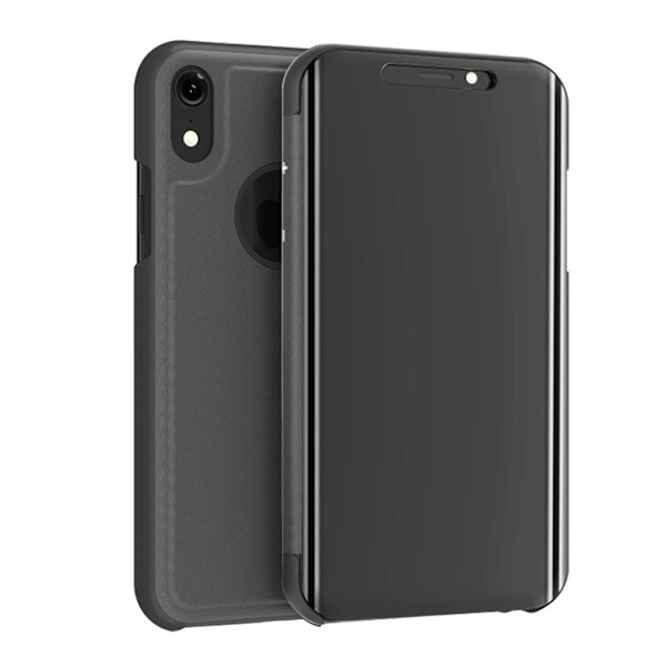 Mirror etui til iPhone Xs Max - Sort Black
