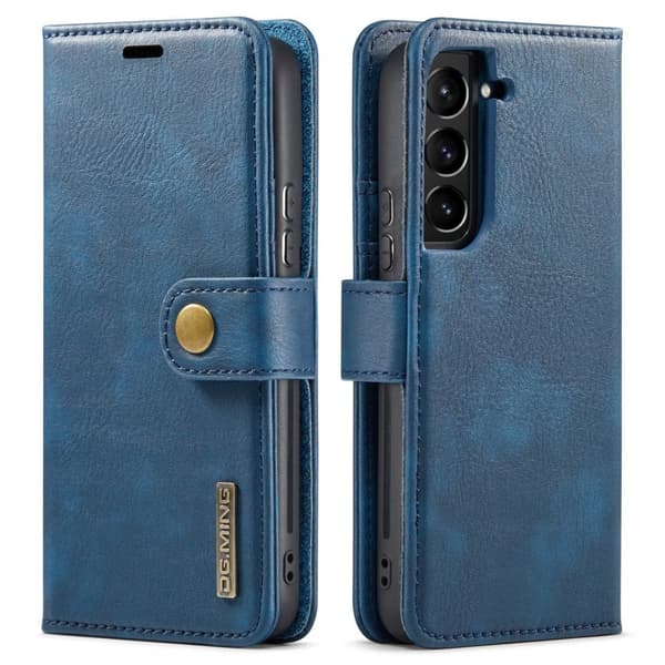 DG.Ming Samsung Galaxy S22 Plus 2-in-1 Pung Etui - Blå Blue
