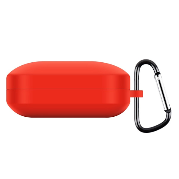 OnePlus Buds Pro 2 silikonisuojus soljella - Punainen Red