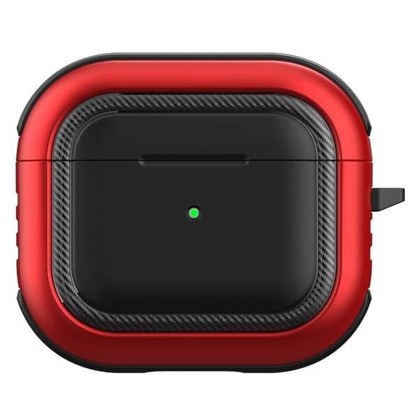 AirPods 3 -latauskotelo soljella - Musta / Punainen Red