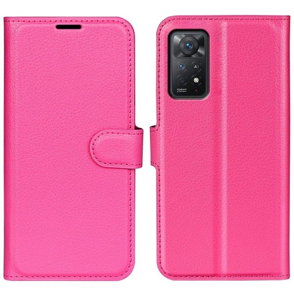 Klassisk Xiaomi Redmi Note 11S 5G / Xiaomi Redmi Note 11 Pro flip etui - Pink Pink