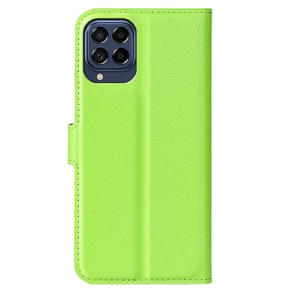 Classic Samsung Galaxy M33 5G flip kuoret - Vihreä Green