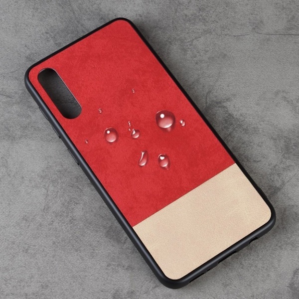 Samsung Galaxy A50 hybridfodral i två färger - Röd Röd
