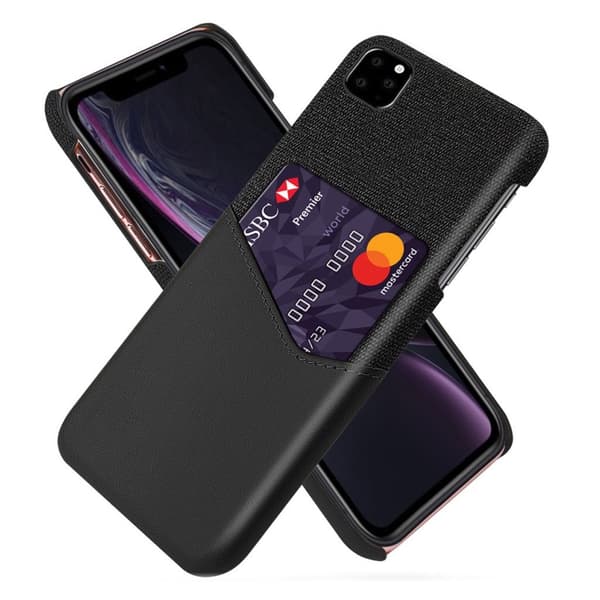 Bofink iPhone 11 Pro Max Card Kuoret - Musta Black