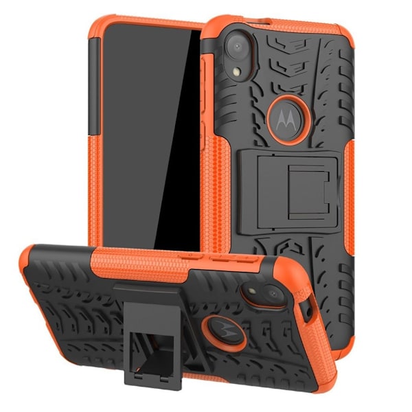 Offroad Motorola Moto E6 deksel - Oransje Orange