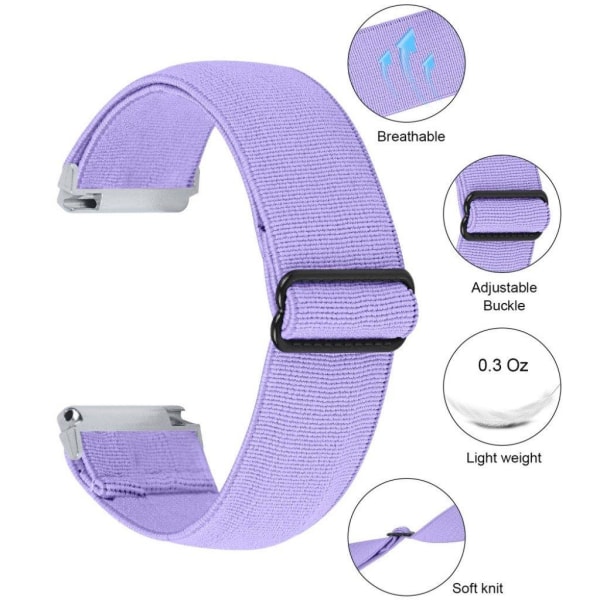 Apple Watch 40mm elastinen ranneke - Violetti Purple