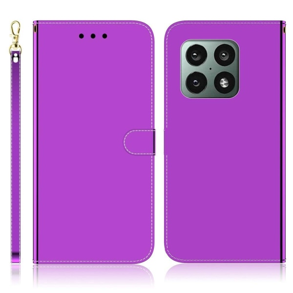 Mirror OnePlus 10 Pro Flip Etui - Lilla Purple