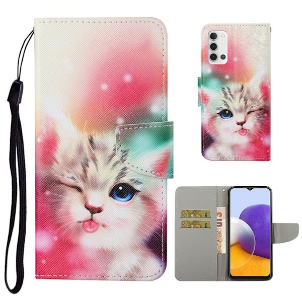 Wonderland Samsung Galaxy A22 4G fodral -Flerfärgad multifärg