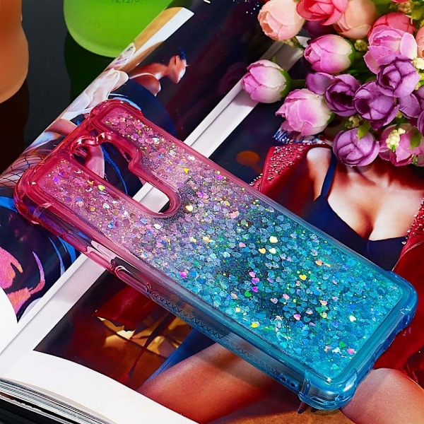 Princess Xiaomi Redmi Note 8 Pro kuoret - Ruusu / Vauvasininen Pink