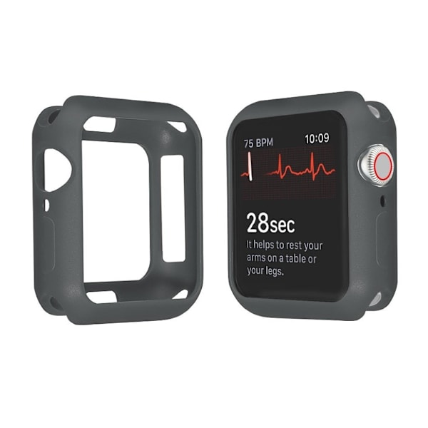 Apple Watch Series 3/2/1 42mm holdbart bumper frame - Grå Silver grey
