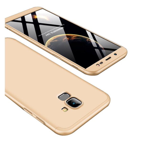 Samsung Galaxy J6 (2018) mobilskal plast matt - Guld Guld