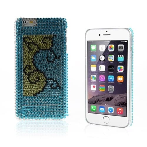 Diamond Bling (Blå) iPhone 6 Plus Deksel Blue