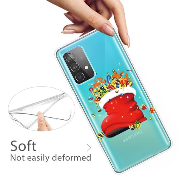 Juleveske til Samsung Galaxy A32 - Julestrømpe Red