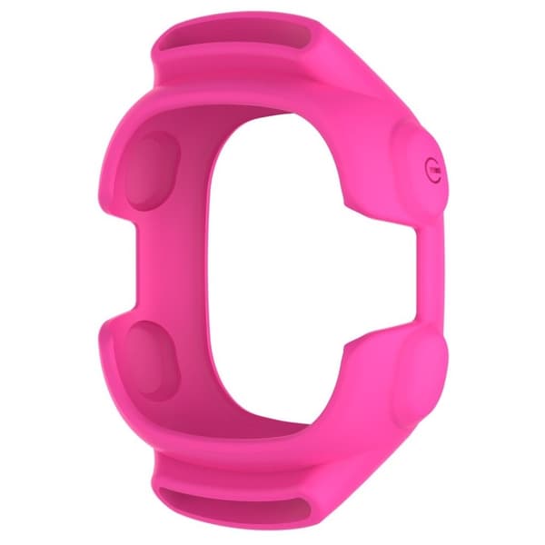 Garmin Forerunner 15 / 10 skyddsskal silikon skyddande - Rosenröd Rosa