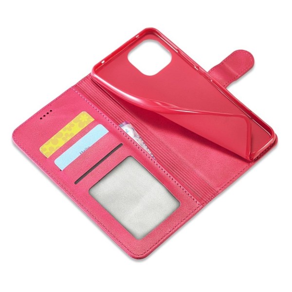 LC.Imeeke läder Xiaomi Mi 11 Lite 5G / Xiaomi Mi 11 Lite fodral - Rosa Rosa