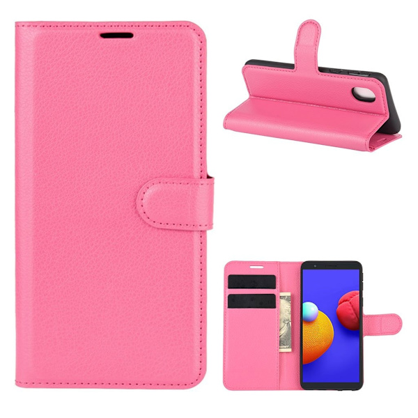 Classic Samsung Galaxy A01 Core / M01 Core Flippetui - Rose Pink
