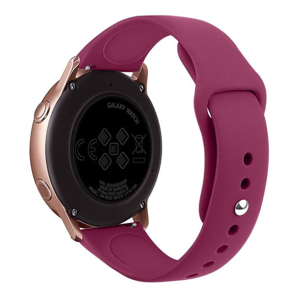 Samsung Galaxy Watch Active 20 mm holdbar urrem - lyserød Pink