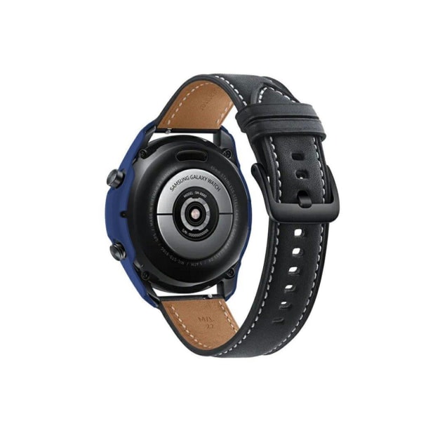 Samsung Galaxy Watch 3 (41mm) kumipintainen kestävä runko - Sininen Black