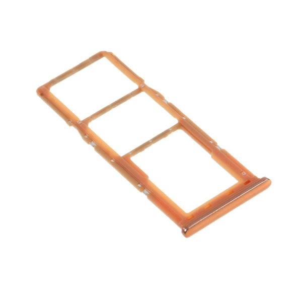 Samsung Galaxy A70 OEM sim / micro SD-kortholder - Korall Orange