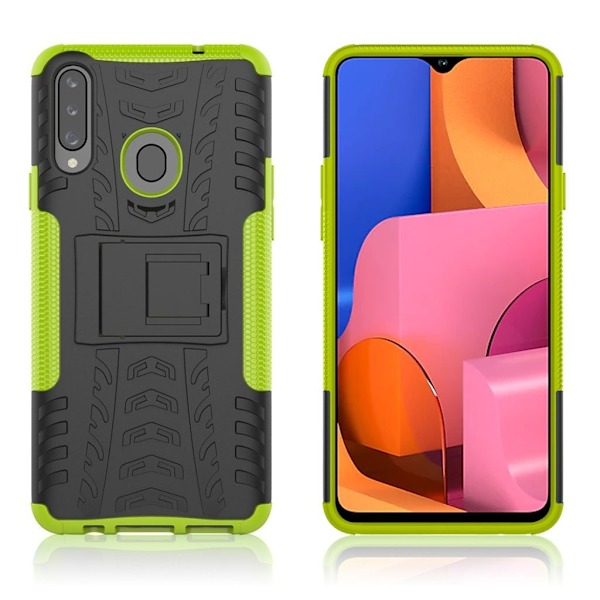 Offroad cover - Samsung Galaxy A20s – Grøn Green