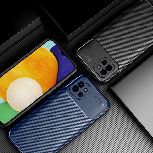 Carbon Shield Samsung Galaxy A03 cover - Sort Black
