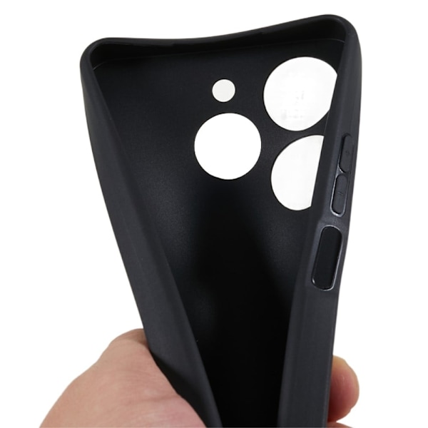 Blødt og mat cover til Tecno Spark 10 Pro Black