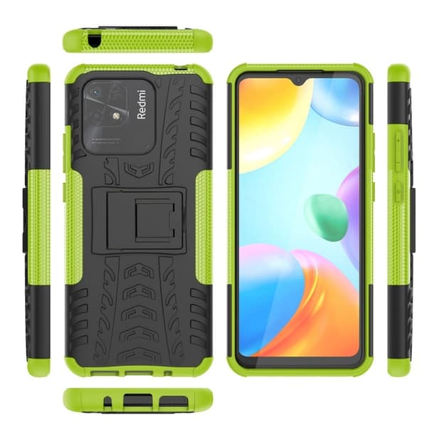 Offroad Xiaomi Redmi 10C skal - Grön Grön