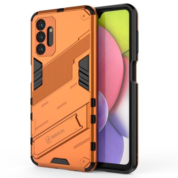 Stöttåligt Samsung Galaxy A13 5G hybridskal - Orange Orange