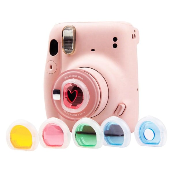 6Pcs Fujifilm Instax Mini 11 CAIUL lähikuva linssisarja suodatin suodatin Multicolor